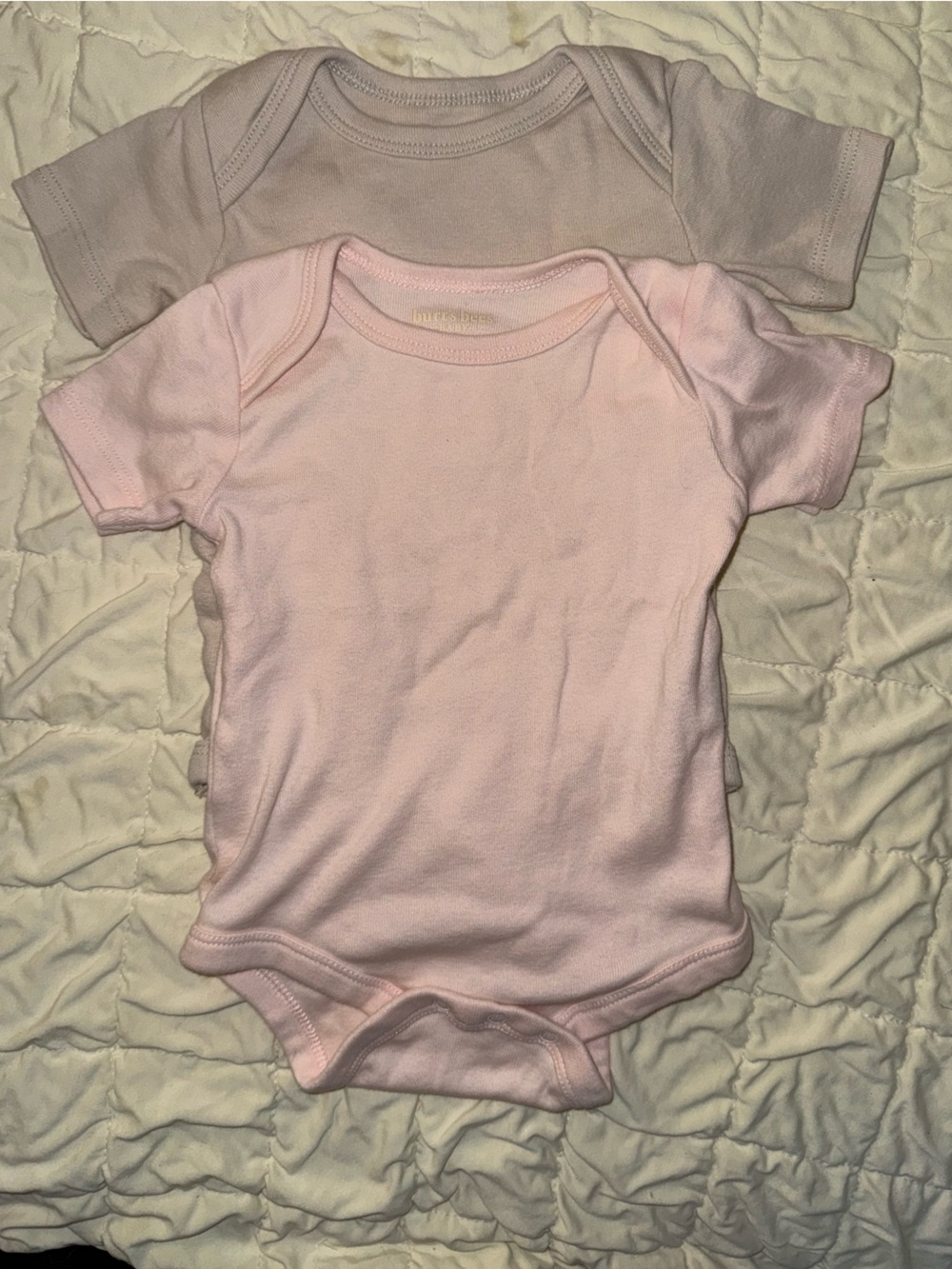 2-pack Burt’s Bees body suits